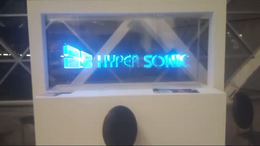 Hologram fan exhibition display Egypt