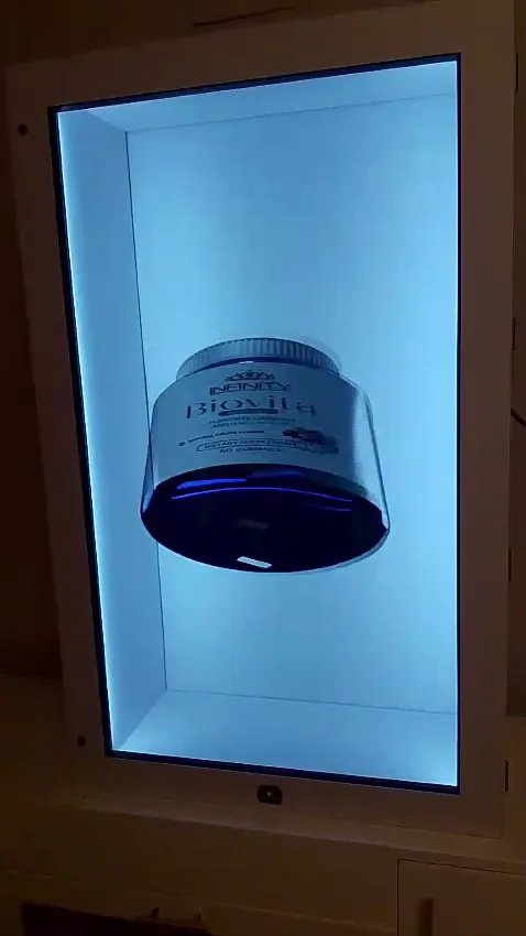 Hologram retail display