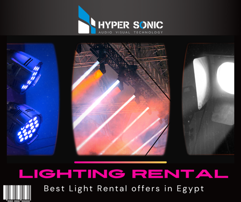 Lighting Equipment Rental in Egypt Lighting Rental Equipment