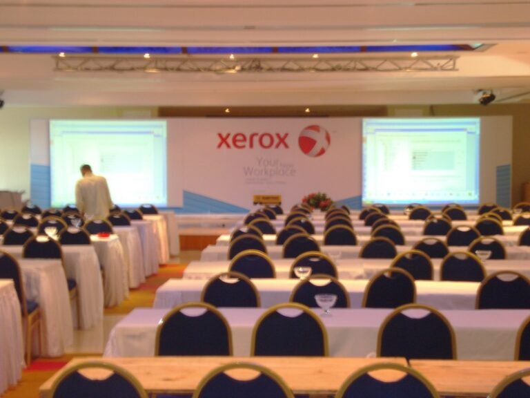 Xerox Egypt Conference – Projection Systems, Professional Sound System, Conference Audiovisual Solutions, Technical Installation, On-site Technical Support by Hyper Sonic Egypt