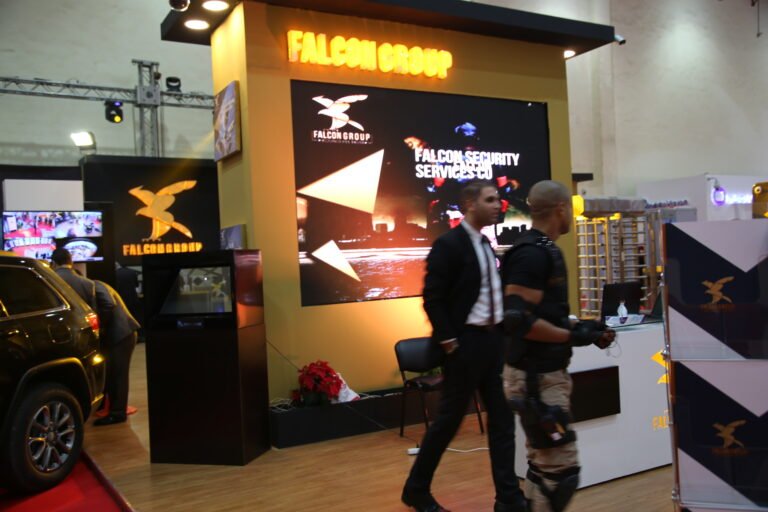 Indoor LED display at Cairo ICT exhibition by Hyper Sonic Egypt
