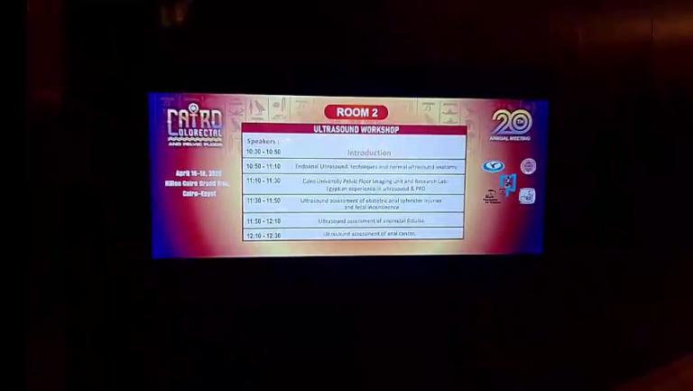 Cairo Colorectal 20th Annual Meeting by Hyper Sonic Egypt